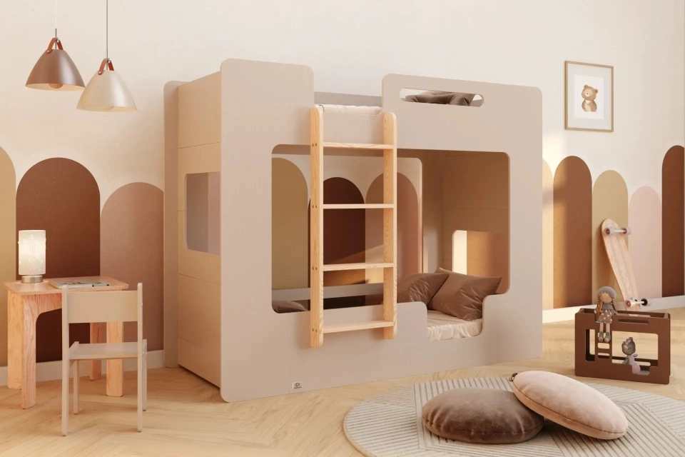 Kinderzimmer mit Hochbett – praktische Einrichtungstipps - Smartwood